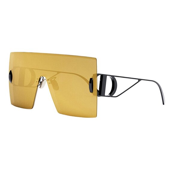 NEW DIOR 30MONTAIGNE M1U H4F5 GOLD RIMLESS SHIELD WOMEN SUNGLASSES - Picture 1 of 3